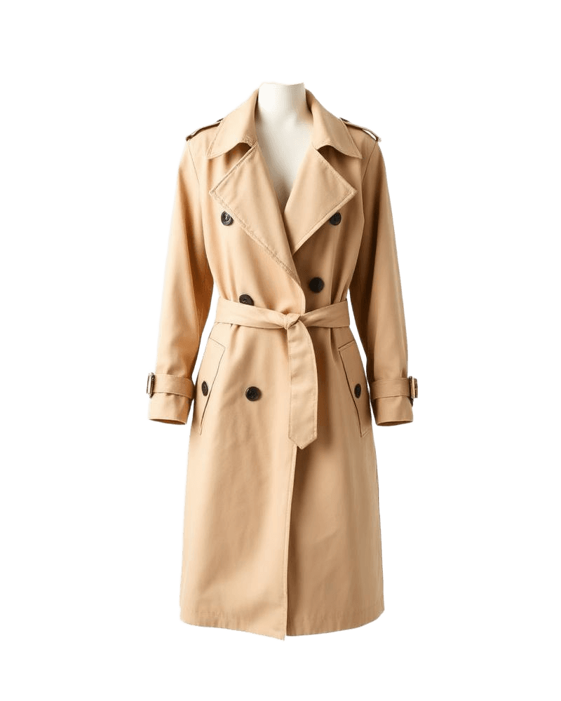 Tailored trench coat