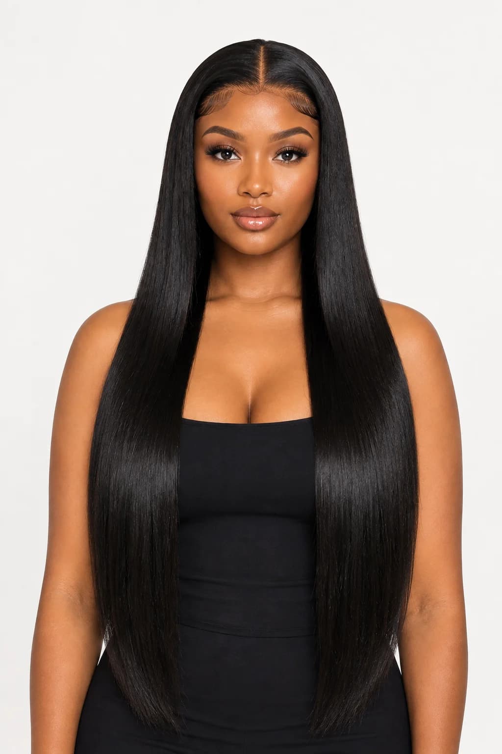 13×4 HD Lace Bone Straight Wig